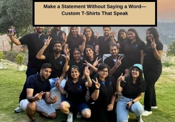 Make a Statement Without Saying a Word—Custom T-Shirts That Speak